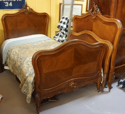 Pair of Antique French Beds 1800s