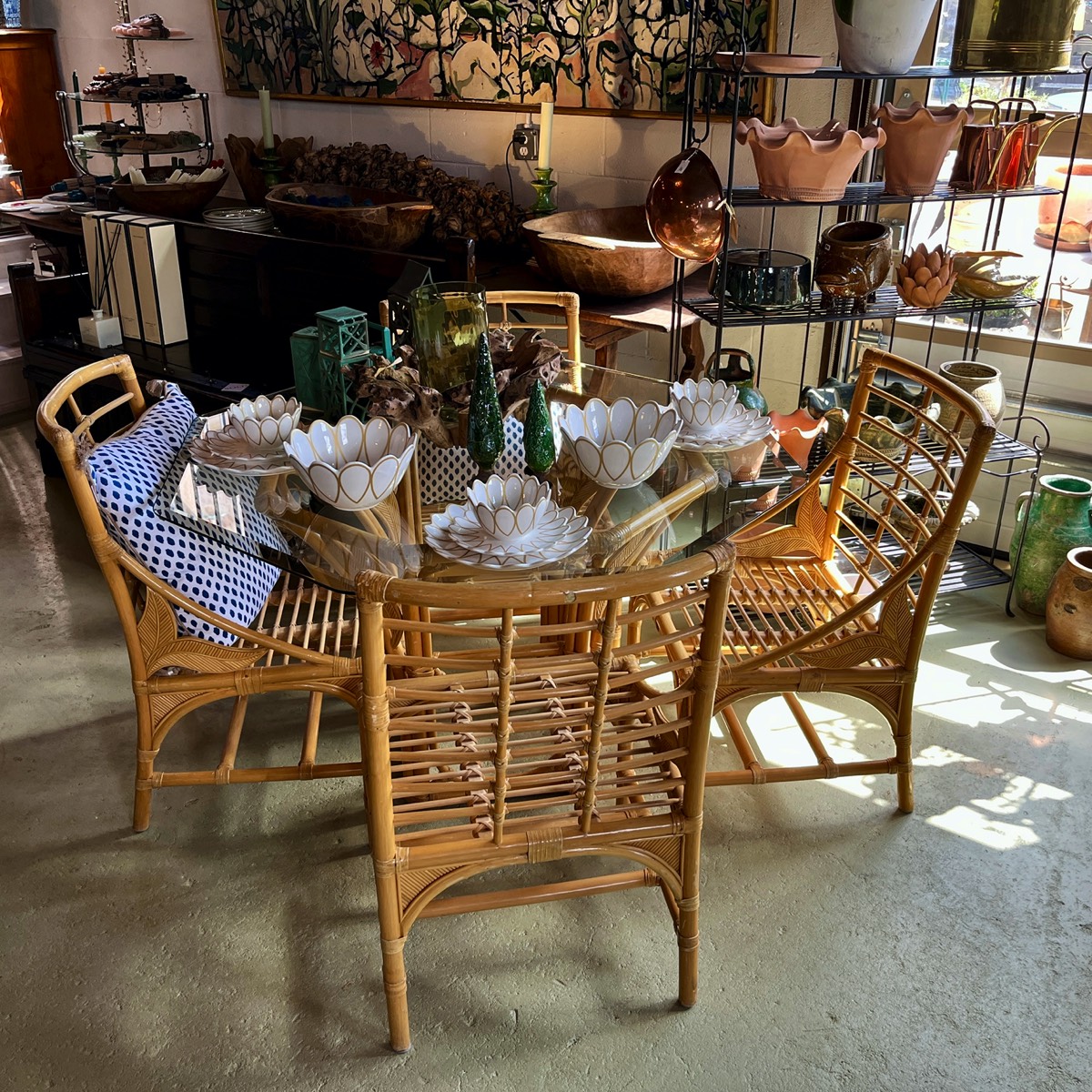<b>Bamboo Patio Set</b>