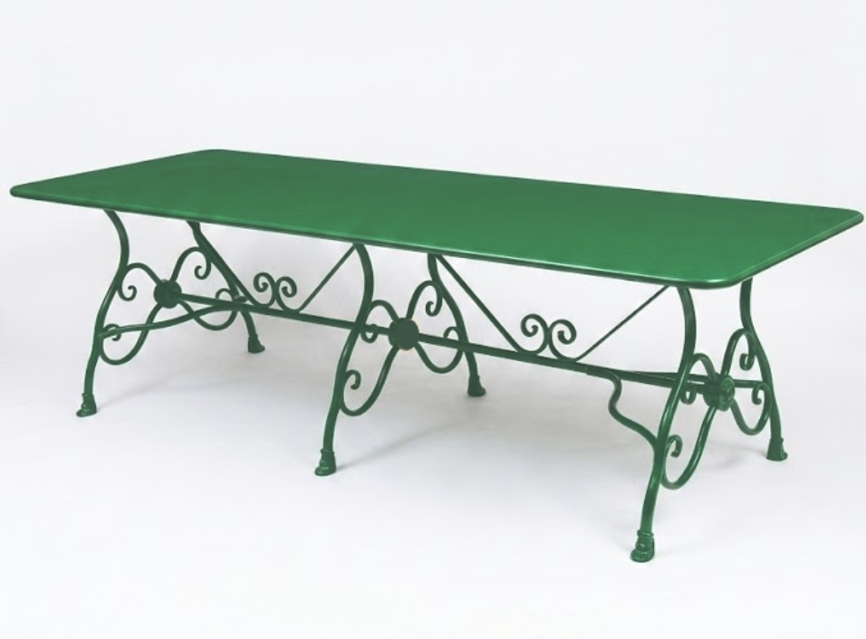 <b>Jardin Dining Table</b><br>29.5 tall x 98.5 long x 35.5 deep 