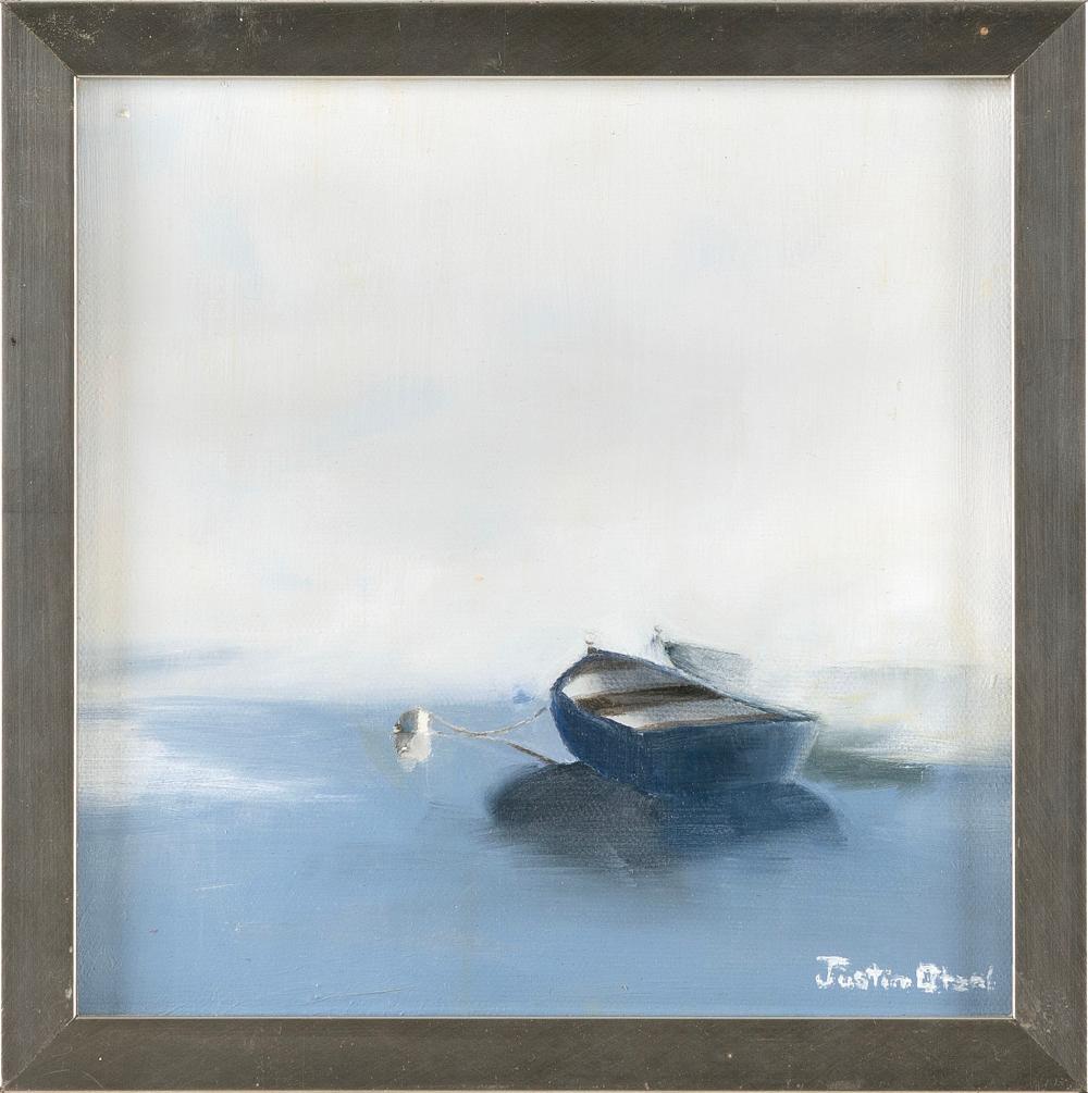 <b>Oil on Canvas</b>, approx. 9 x 9, contemp., USA,