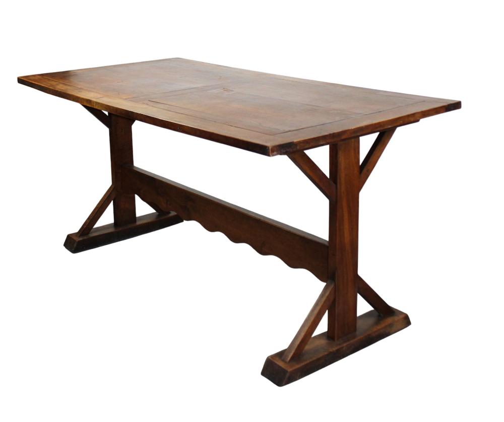 <b>French Farmhouse Table</b>, approx. 29.5 x 61 x 31, c. 1900