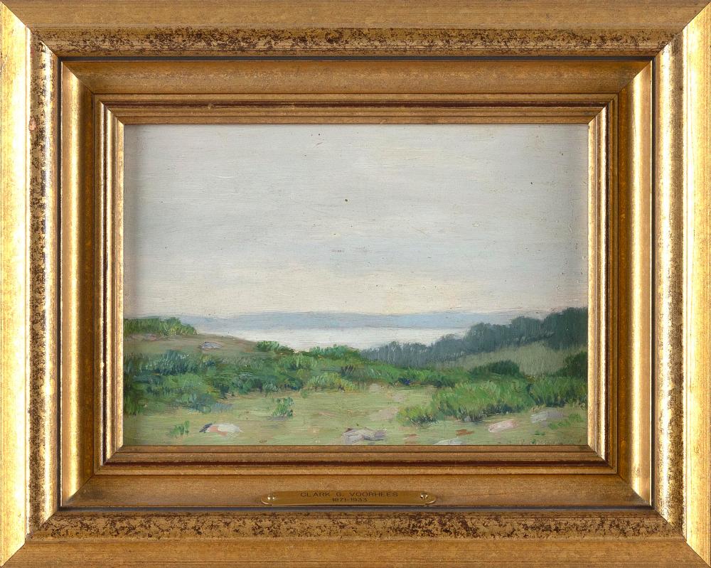 <b>Oil on Board</b>, approx. 10 x 12, cir. 1900, USA