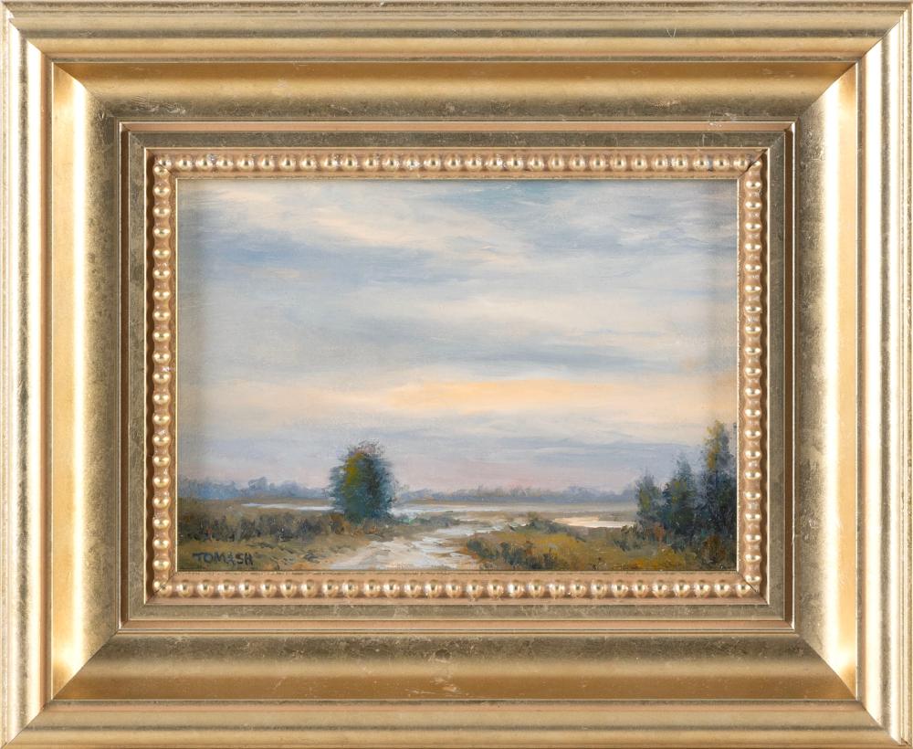 <b>Oil on Board</b>, approx. 8 x 10, contemp., USA