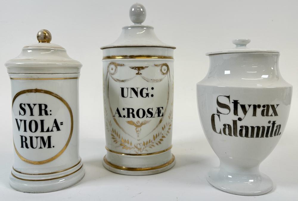 <b>Apothecary Jars</b>, circa 1900