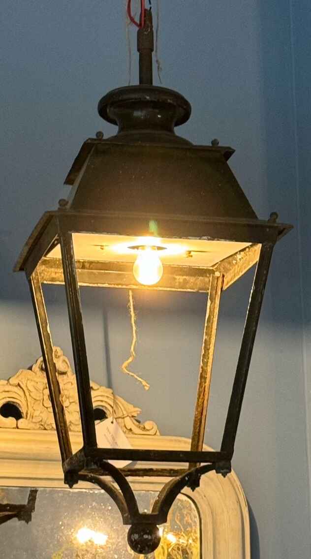 <b>Painted Coach Lantern</b><br>circa 1900., France